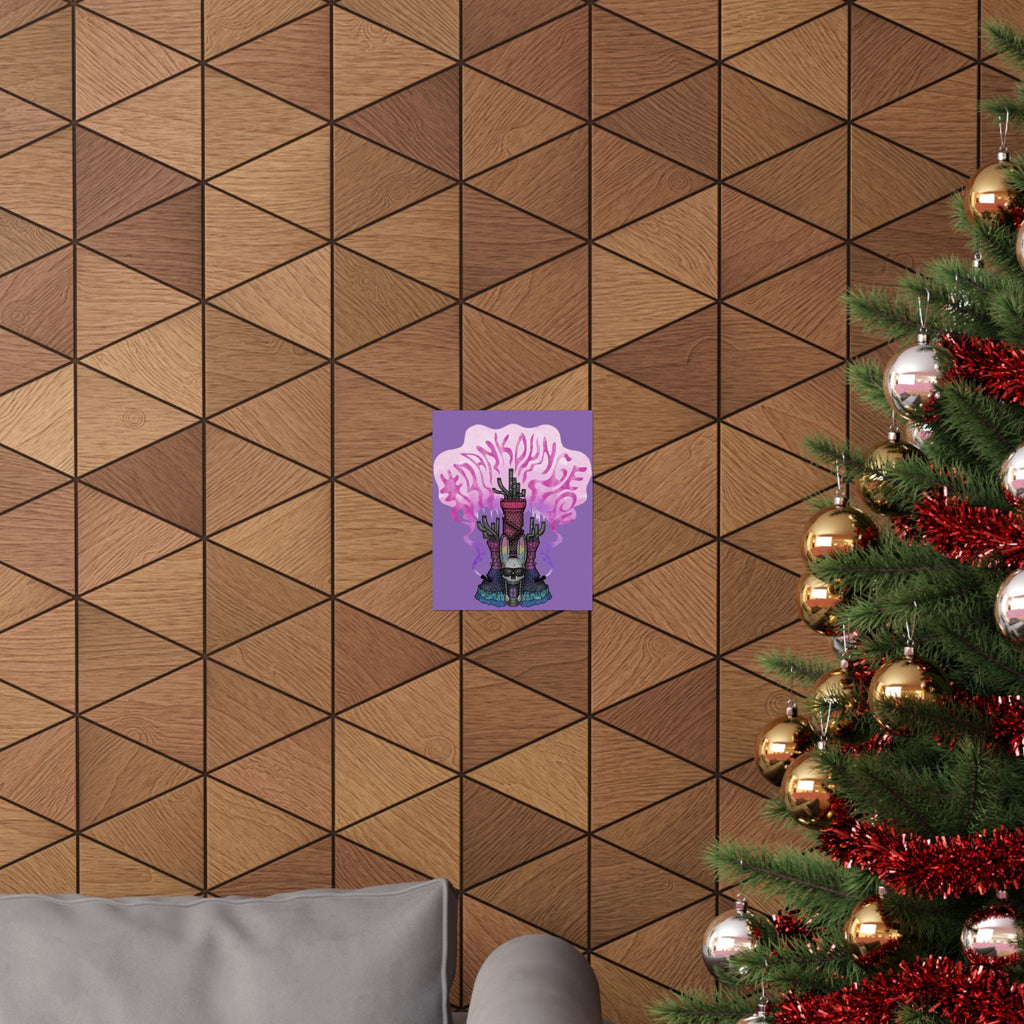 Dank Dungeon Matte Vertical Art Print