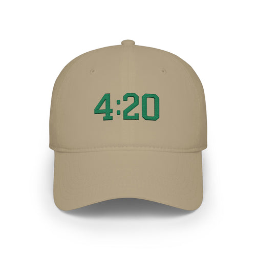 4:20 Embroidered Baseball Cap