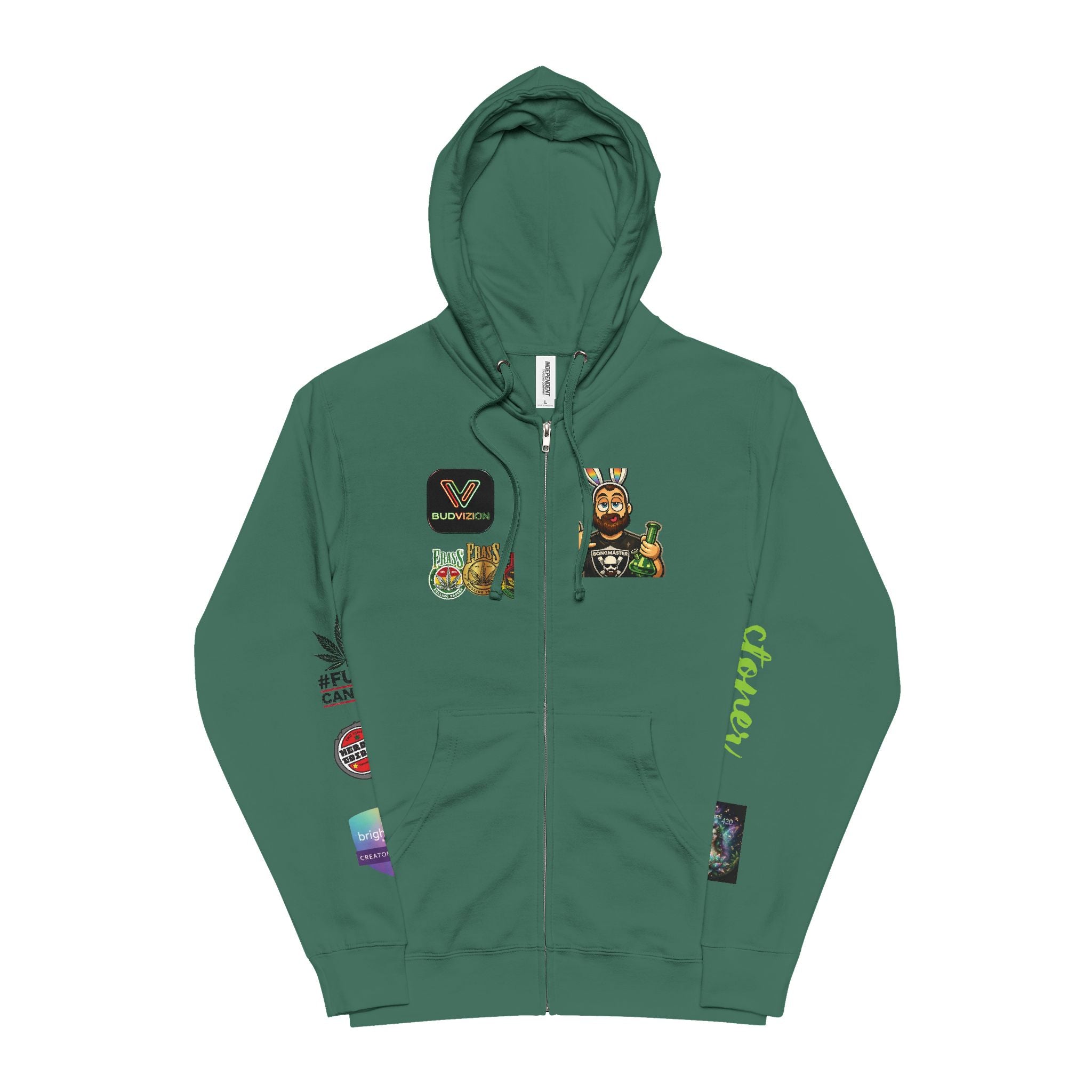 BongMasterRob 4/20 Sponsor Hoodie - FREE HAT WITH PURCHASE!
