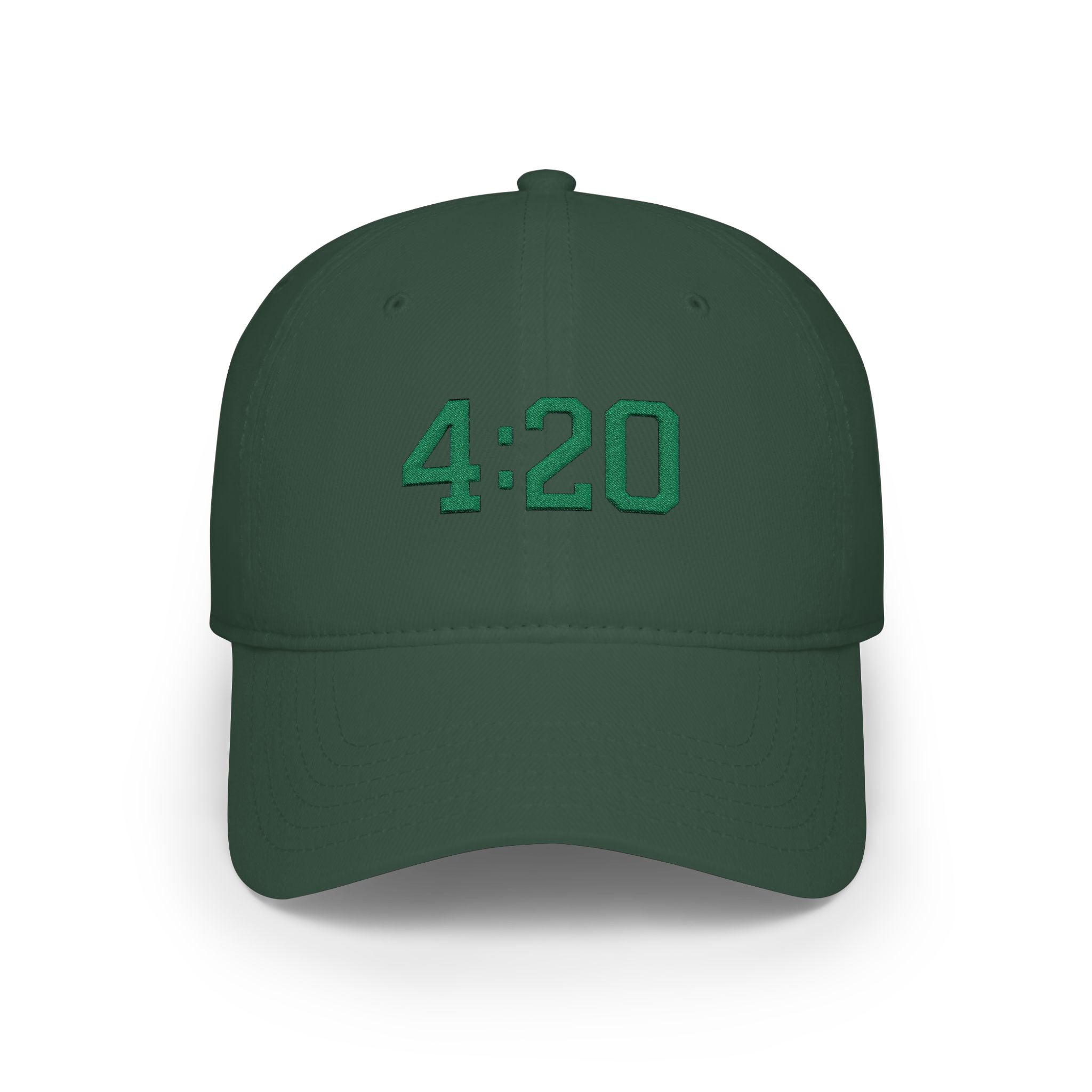4:20 Embroidered Baseball Cap
