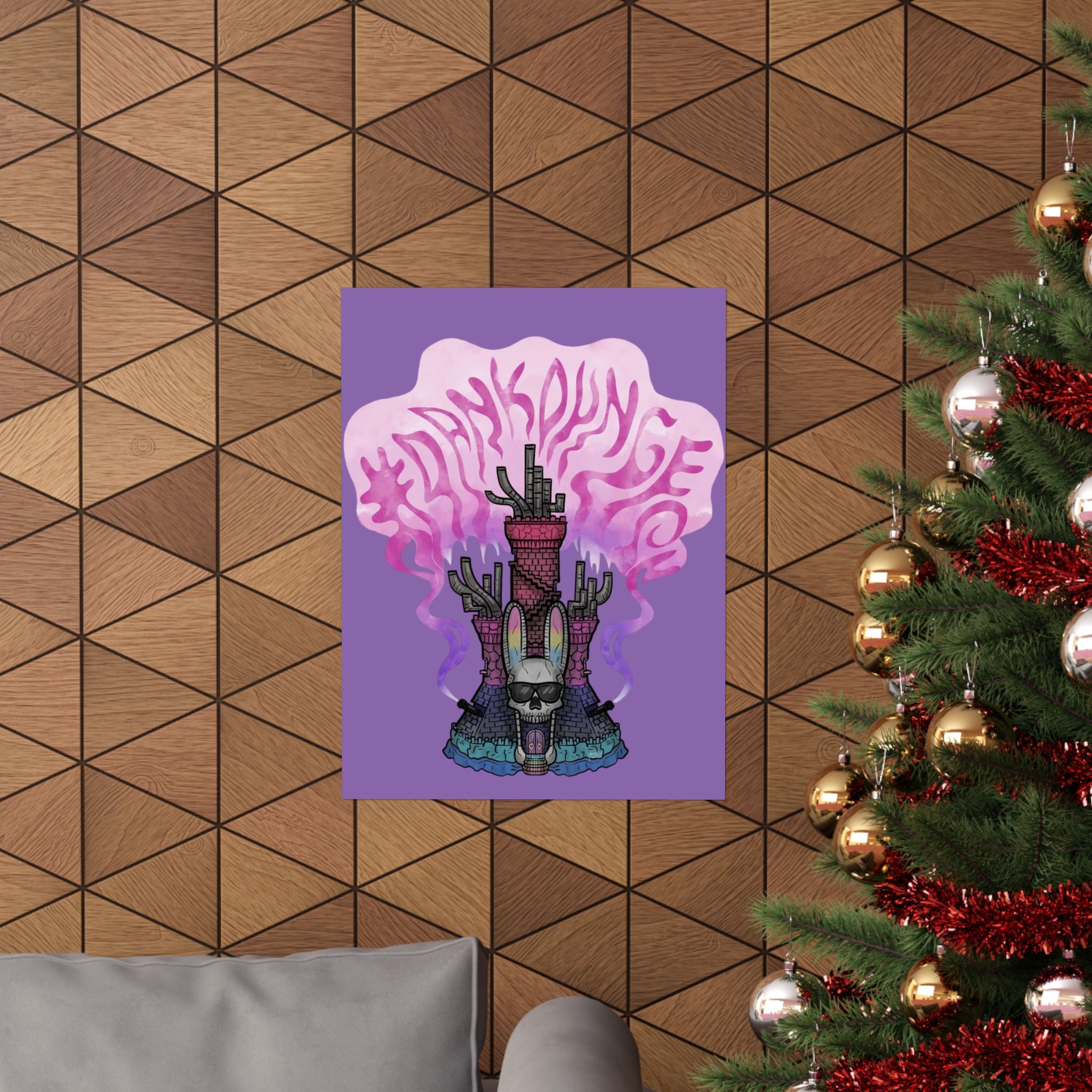 Dank Dungeon Matte Vertical Art Print