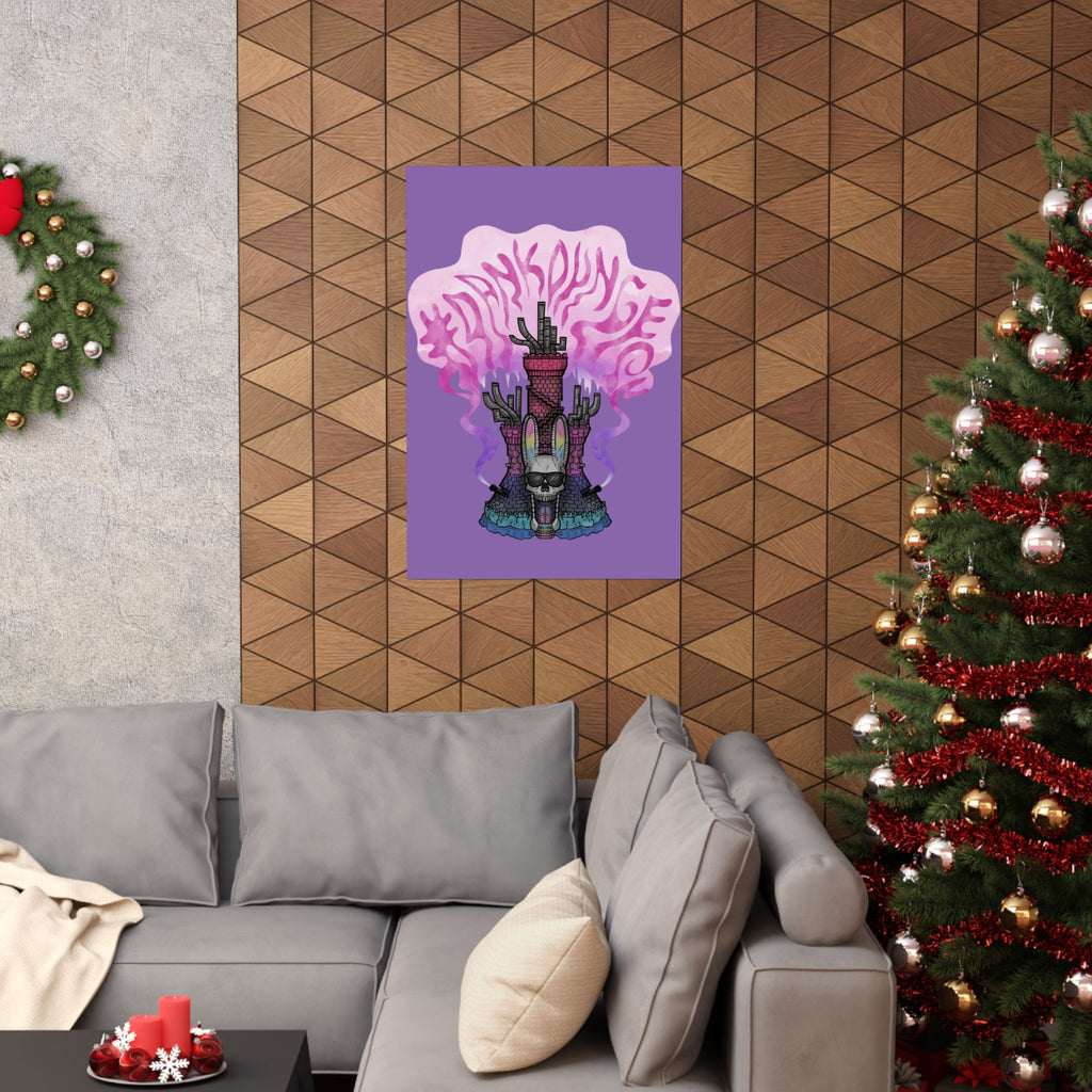 Dank Dungeon Matte Vertical Art Print