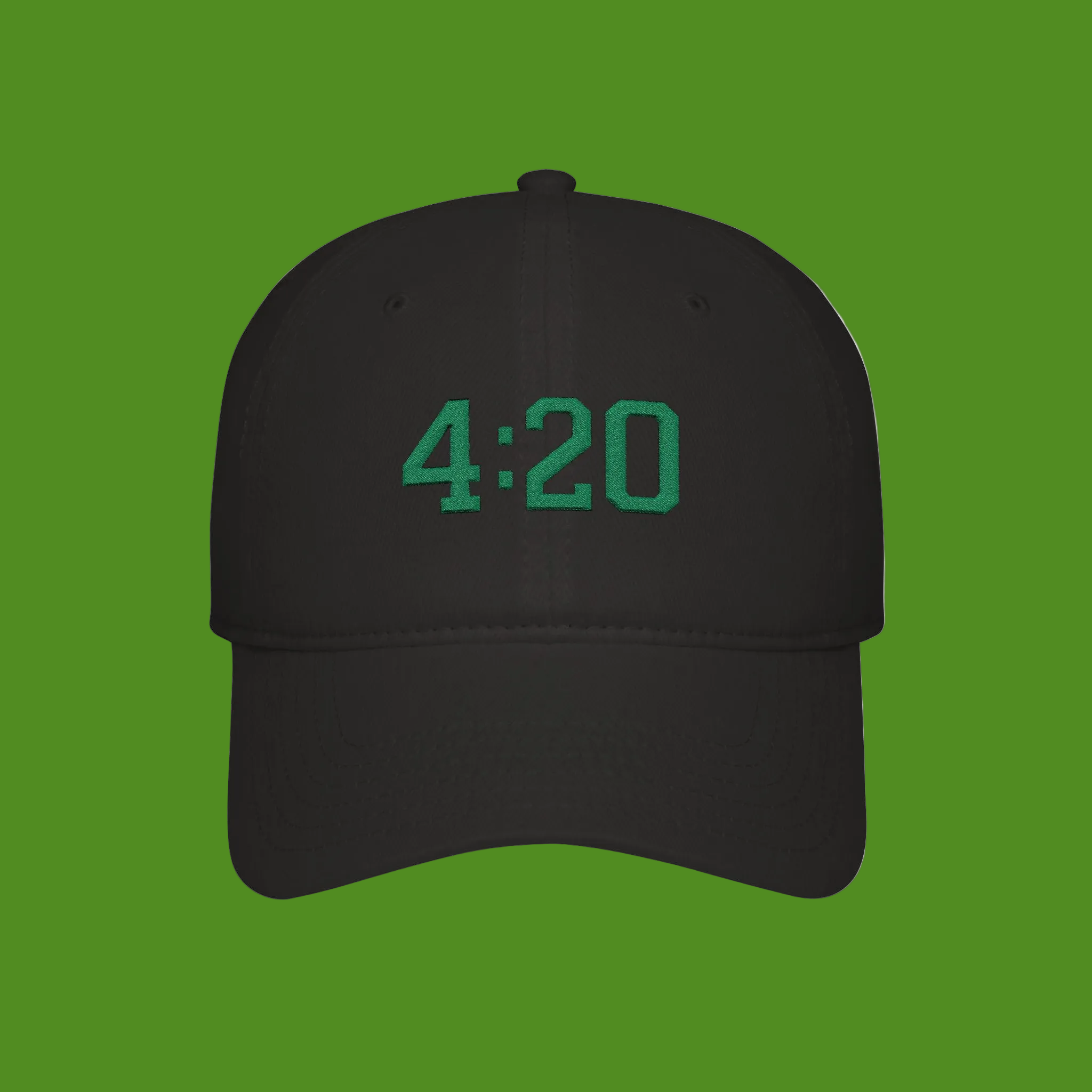 4:20 Embroidered Baseball Cap