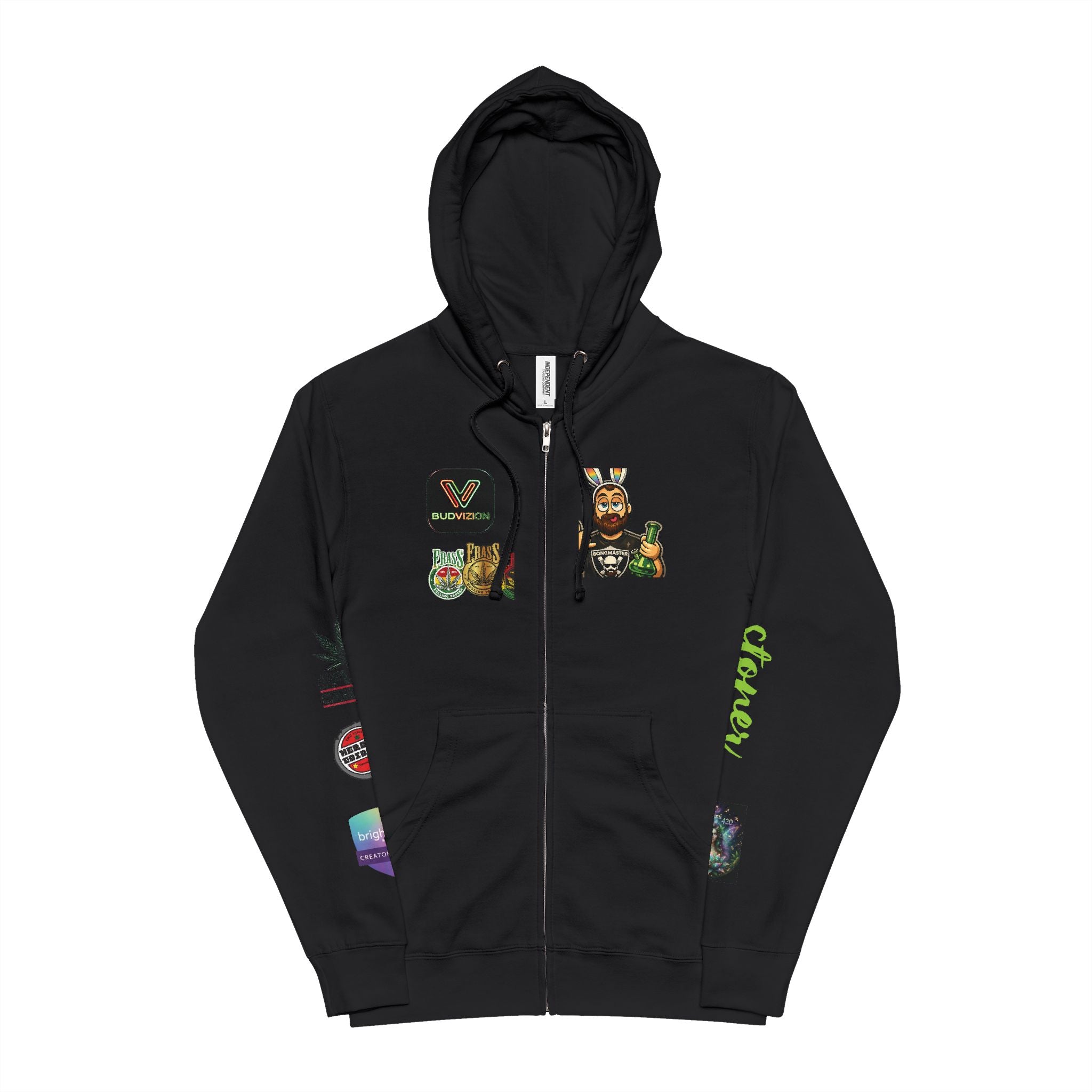 BongMasterRob 4/20 Sponsor Hoodie - FREE HAT WITH PURCHASE!