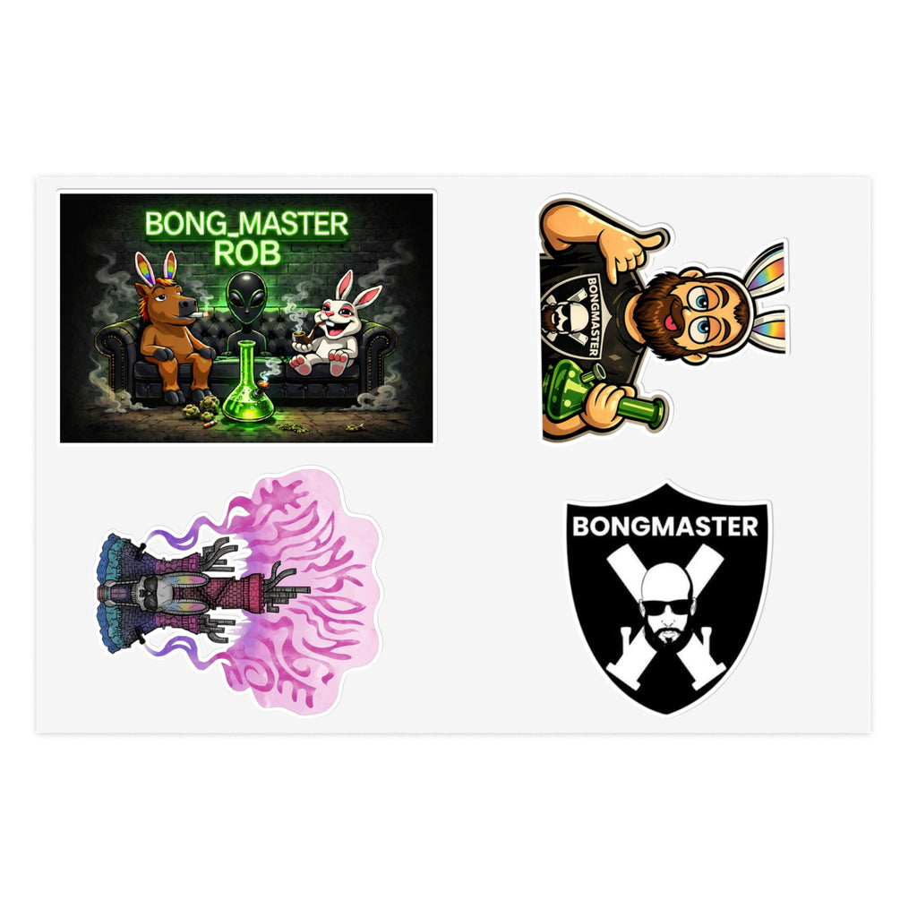 Bong Master Sticker Sheet