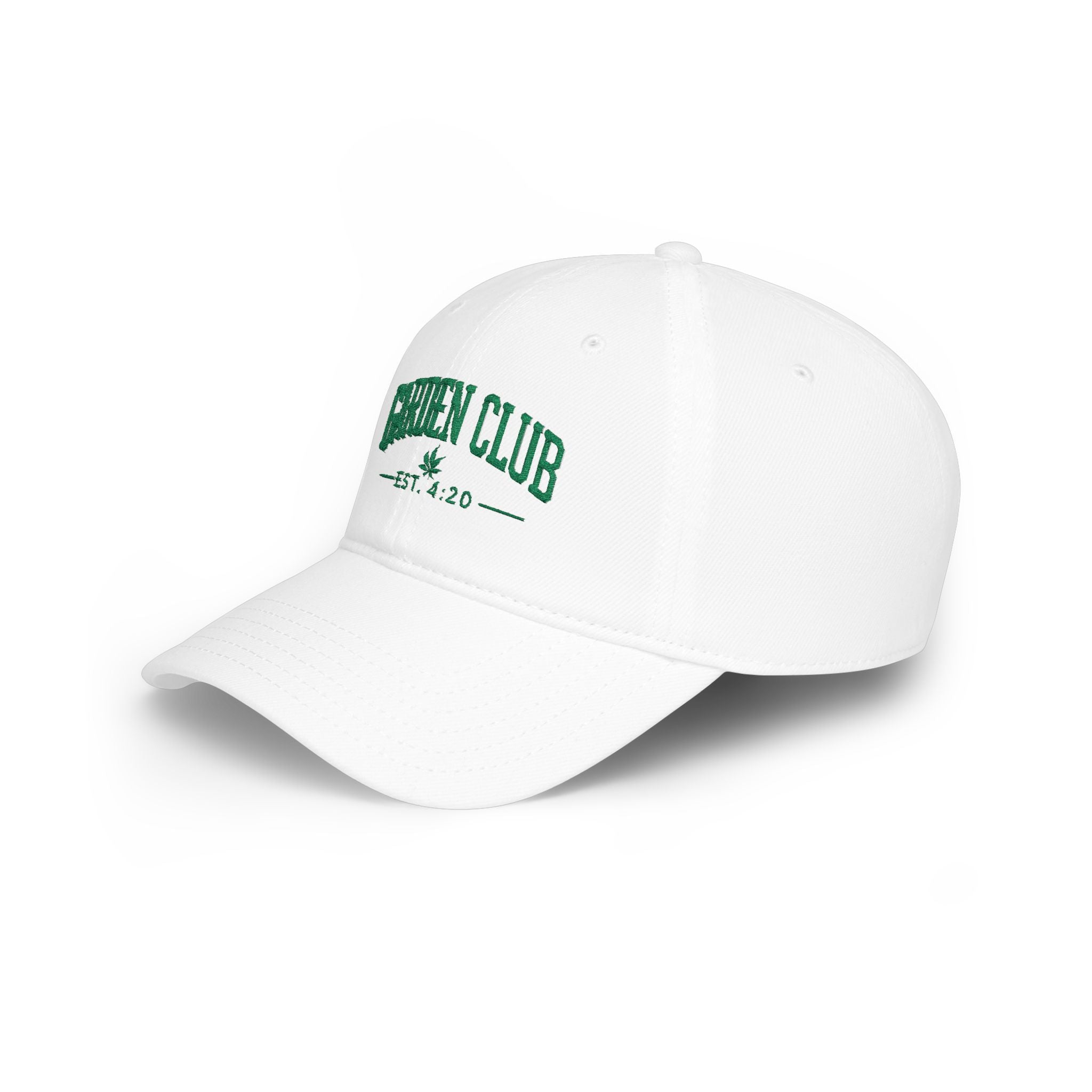 Embroidered Garden Club Baseball Cap
