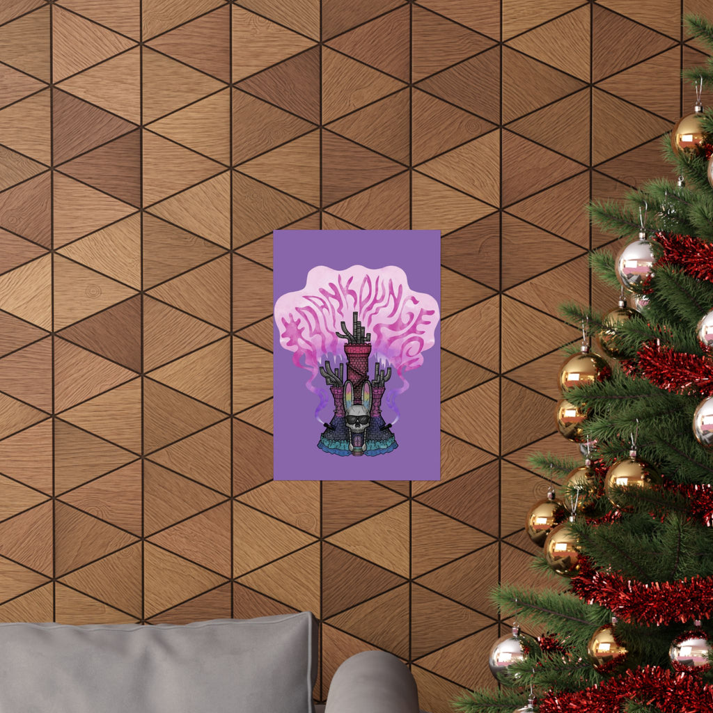 Dank Dungeon Matte Vertical Art Print