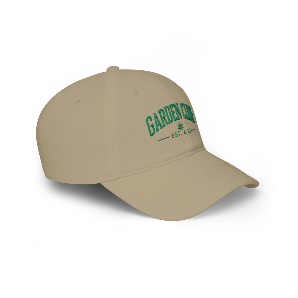 Embroidered Garden Club Baseball Cap