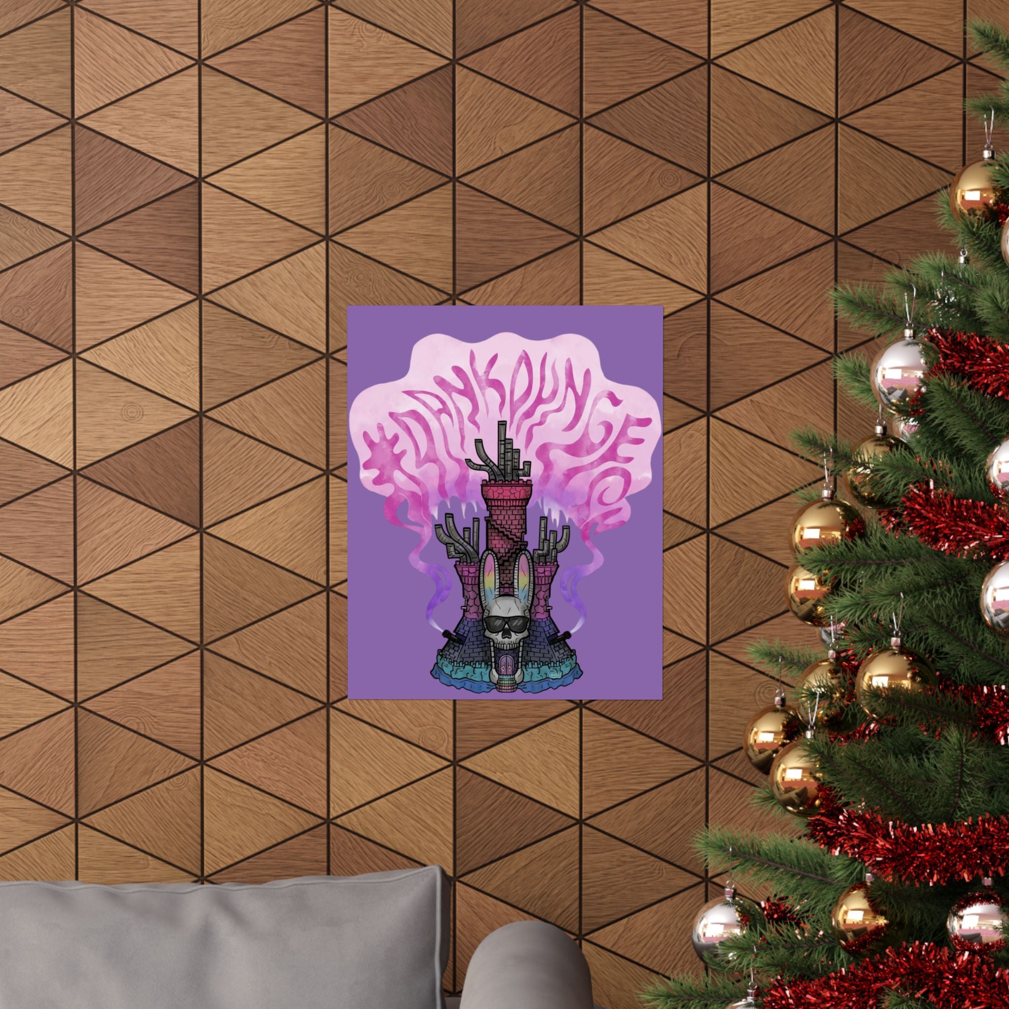 Dank Dungeon Matte Vertical Art Print