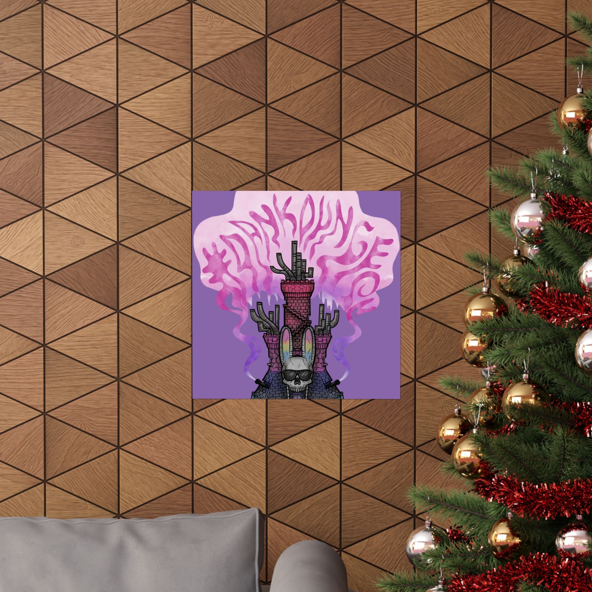 Dank Dungeon Matte Vertical Art Print