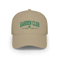 Embroidered Garden Club Baseball Cap
