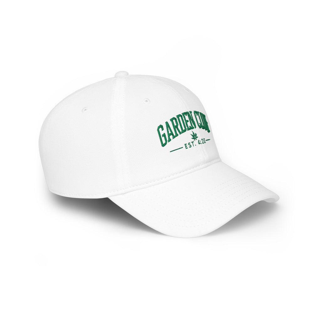 Embroidered Garden Club Baseball Cap