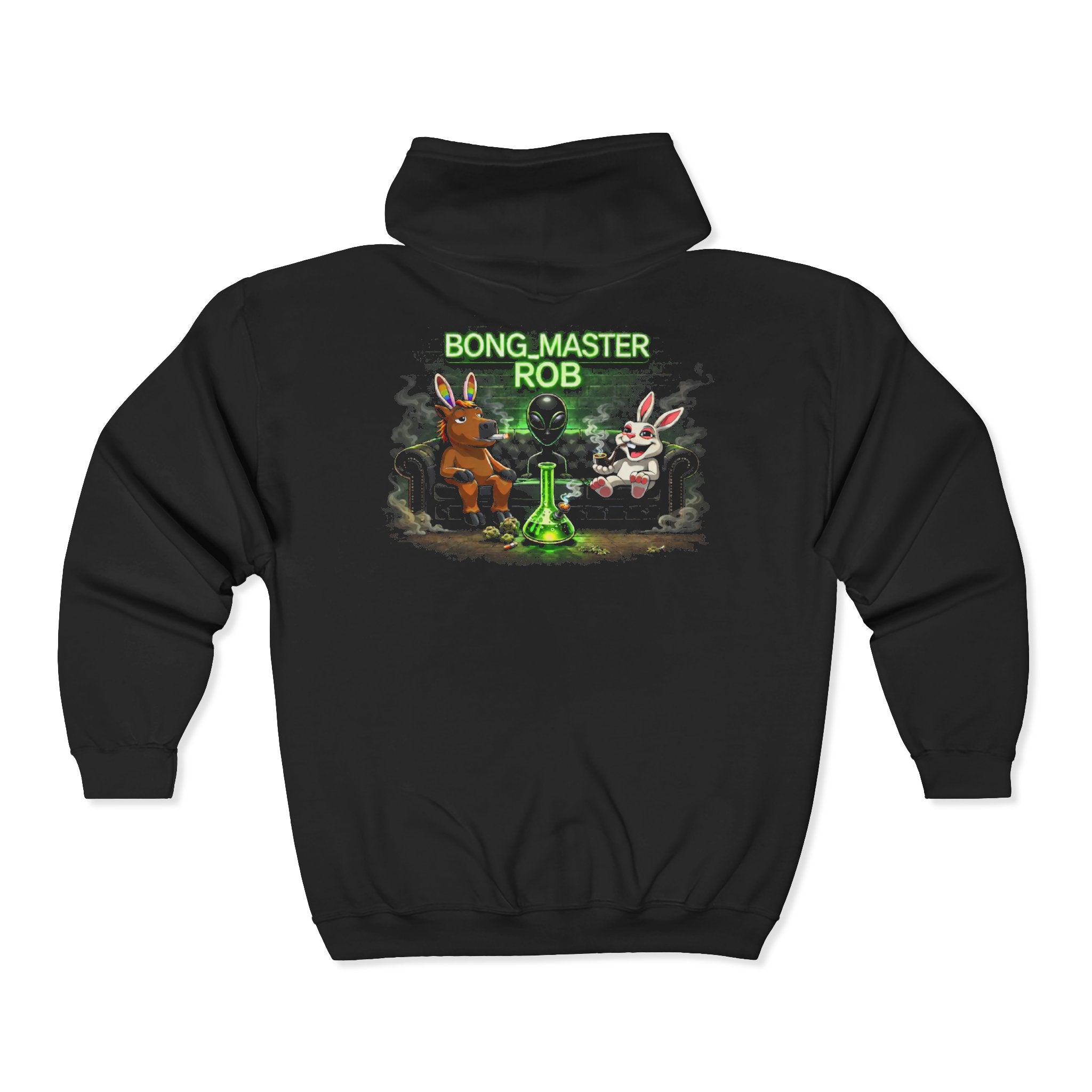 BongMasterRob Zip Hoodie